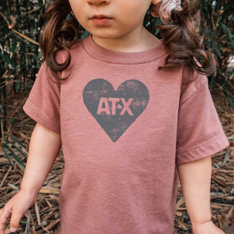 ATX Heart Toddler Tee