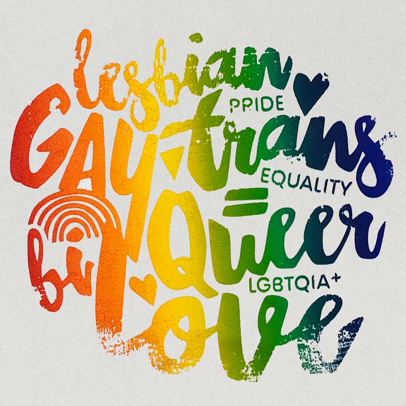 LGBTQIA+ Love T-shirt, LGBTQIA+ Pride T-shirt, Gay Pride, Rainbow t-shirt