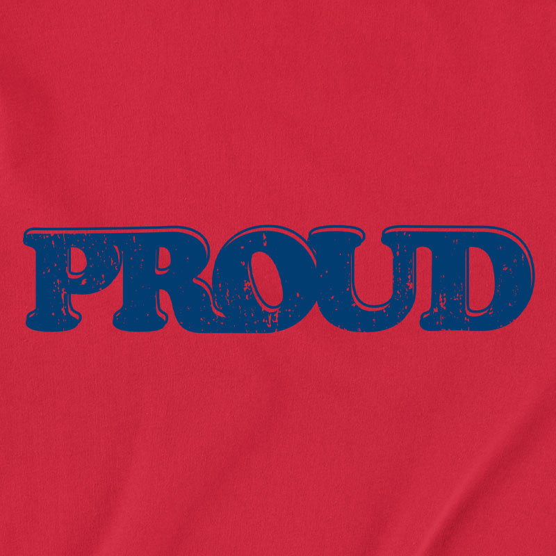 PROUD T-shirt, LGBTQIA Pride T-shirt, Gay Pride, Ally 