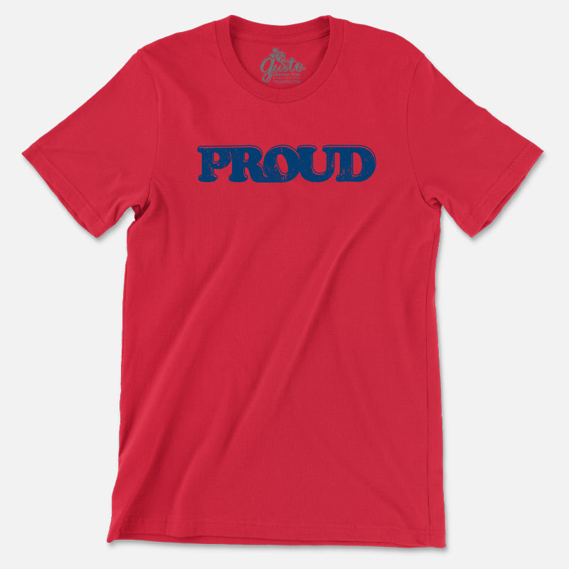 PROUD T-shirt, LGBTQIA Pride T-shirt, Gay Pride, Ally 