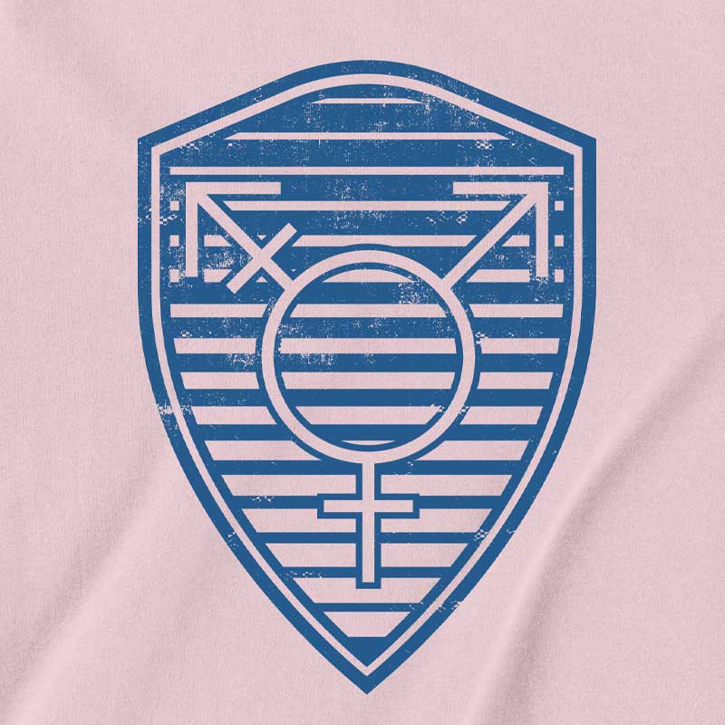 Trans Shield T-shirt, LGBTQIA Pride T-shirt, Gay Pride